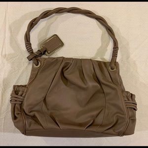 B.Makowsky leather handbag